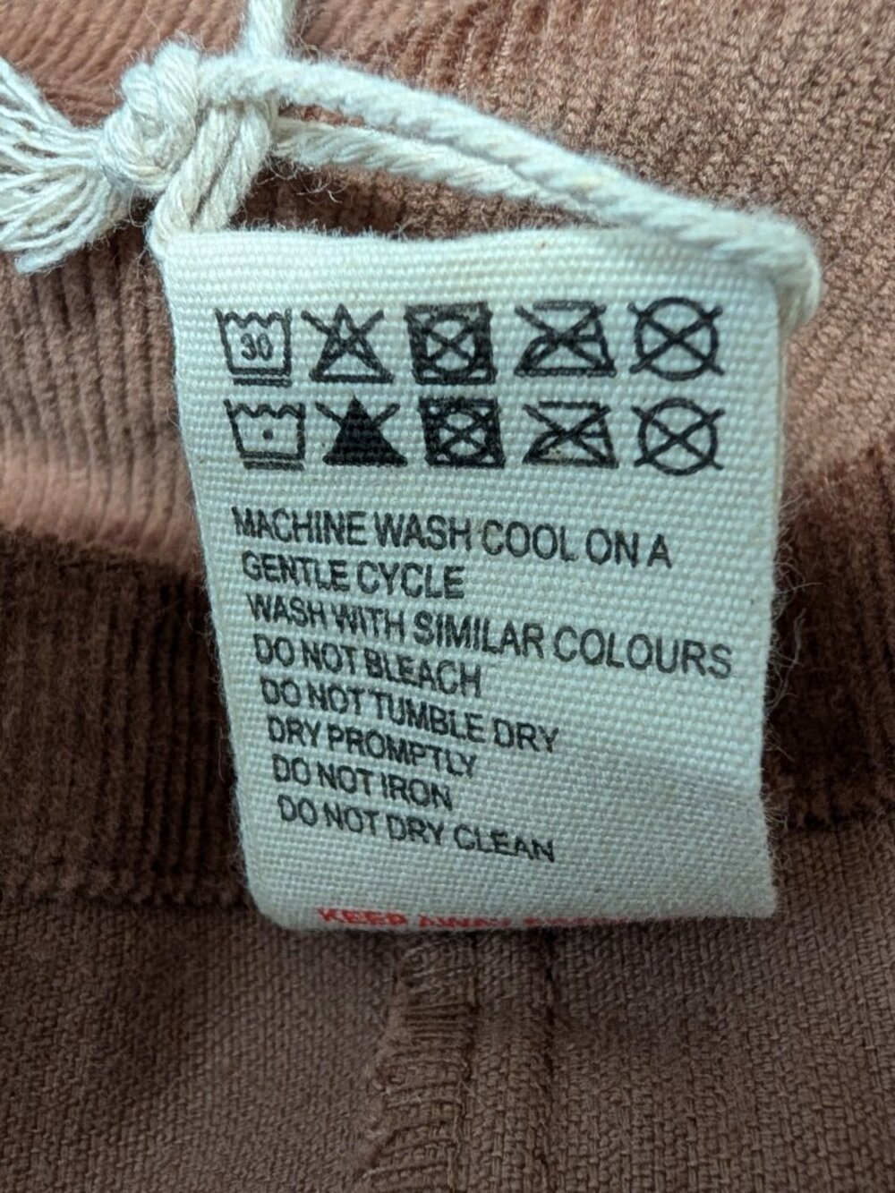 Lucy & Yak Womens NWT Sz 20R Cocoa Brown Original Org Corduroy Overall Dungarees - Picture 8 of 11